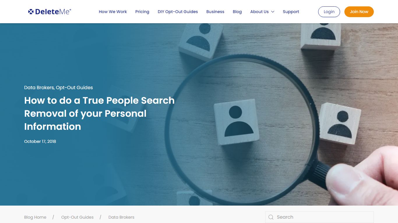 How to do a True People Search Removal of your Personal Information